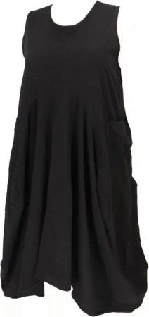 Guru-Shop Midikleid Plus Size Kleid, Hängerchen, Sommerkleid -..
