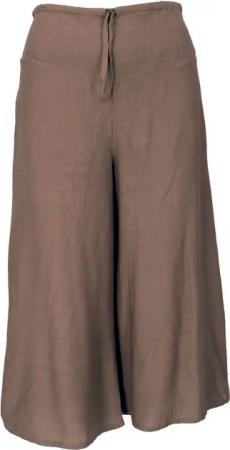 Guru-Shop Relaxhose Palazzohose, 7/8 Hosenrock, Boho Schlaghose,.. alternative Bekleidung