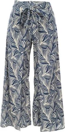 Guru-Shop Relaxhose Palazzohose, weite Boho Sommerhose, Baumwoll.. alternative Bekleidung