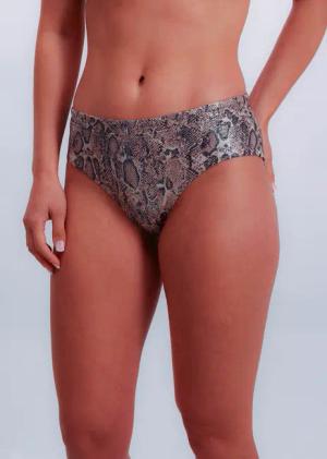 JOOP Bikini-Hose "Python", Animalprint, leicht glänzend
