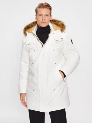 Moose Knuckles Daunenjacke Stag Lake Parka Écru Regular Fit