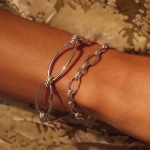 Parte Di Me Armband - Bibbiena Poppi Clara Armband - Gr. ONE SIZE - in Silber - für Damen