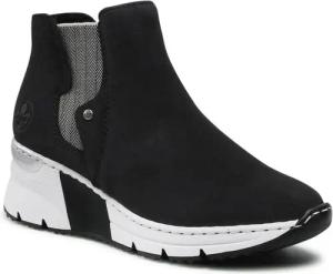 Rieker Stiefeletten X6361-14A Dunkelblau
