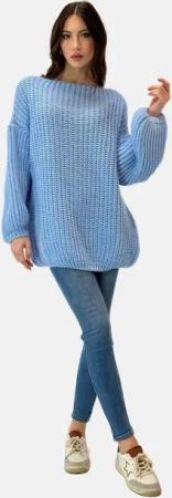 Elara Strickpullover Elara Damen Strickpullover Casual (1-tlg)