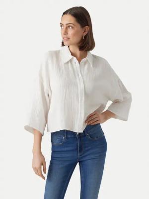 Vero Moda Hemd Natali 10279685 Weiß Standard Fit