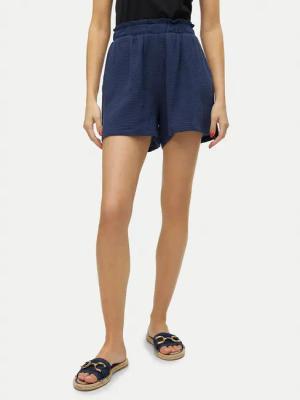 Vero Moda Stoffshorts Natali 10279687 Blau Baggy Fit