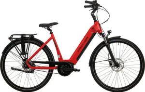 Panther E-Bike, 8 Gang Nabenschaltung 8-Gang Shimano Nexus Freilauf Disc, Nabenschaltung 8-Gang Shimano Nexus Freilauf Disc, Bosch Active Line Mittelmotor mit 40Nm, 500 Wh, Elektrobike E-City Maruka 3.0 Wave Bosch Active Line 500 Wh