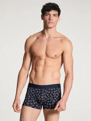 CALIDA Daywear Xtra Boxer Brieffür Herren, M, Blau, Boxer Brief mit swiss+cotton-Gütesiegel