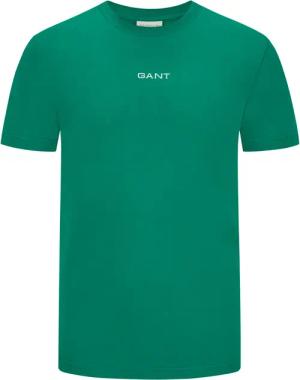 Gant T-Shirt mit gummiertem Logo