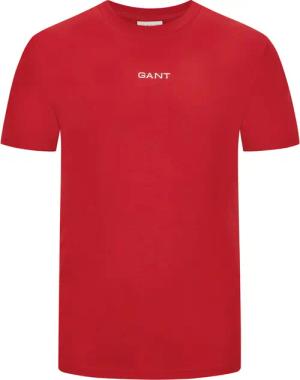 Gant T-Shirt mit gummiertem Logo