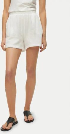 Vero Moda Stoffshorts Natali 10279687 Weiß Baggy Fit