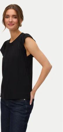 Vero Moda Bluse Bella 10325248 Schwarz Standard Fit