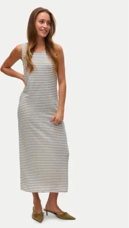 Vero Moda Kleid für den Alltag Gina 10327658 Beige Regular Fit