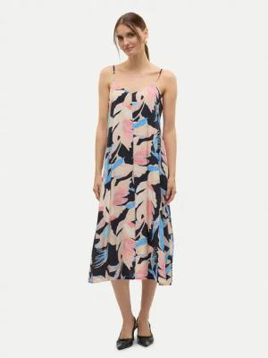 Vero Moda Sommerkleid Josie 10303398 Schwarz Regular Fit