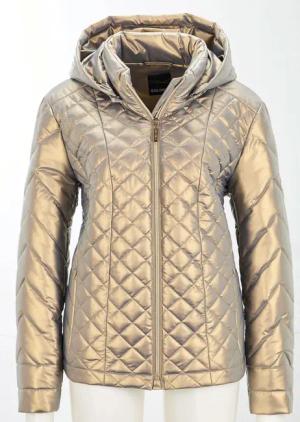 Steppjacke - goldfarben - Gr. 46 von Goldner Fashion