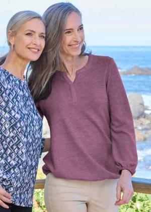 Shirt - beere - Gr. 19 von Goldner Fashion
