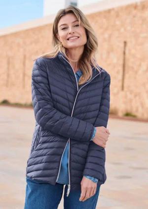 Steppjacke - marine - Gr. 42 von Goldner Fashion