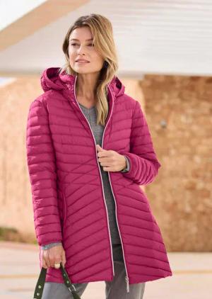 Steppmantel - bordeaux - Gr. 25 von Goldner Fashion