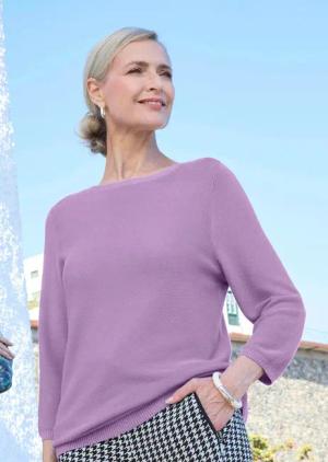 Pullover - flieder - Gr. 23 von Goldner Fashion