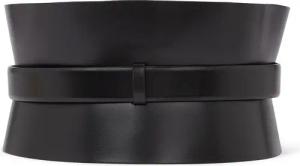 Karl Lagerfeld Gürtel - ESSENTIAL - Gr. 95 - in Schwarz - für Damen