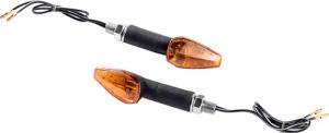 Shin Yo Blinkerpaar Peak 12V/H21 M10 lang, schwarz