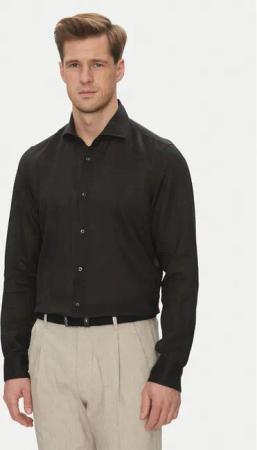 JOOP! Hemd 17 JSH-146Pai-W 30046075 Schwarz Slim Fit