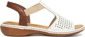 Rieker Sandalen 65917-80 Weiß