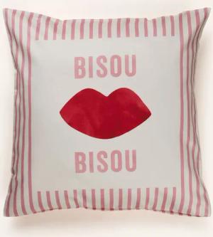 elegante Kissenbezug BISOU