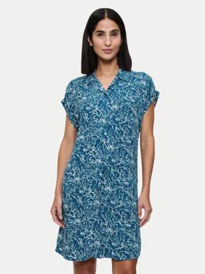 Triumph Nachthemd Boyfriend 10222612 Blau Relaxed Fit