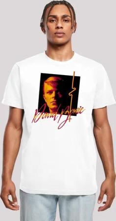 F4NT4STIC T-Shirt "David Bowie Photo Angle 90s", Herren,Premium Merch,Regular-Fit,Basic,Bandshirt