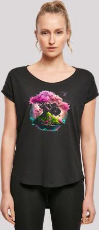 F4NT4STIC T-Shirt "Kirschblüten Baum", Print