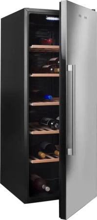 Hanseatic Weinkühlschrank "HWC86ECBA", für 86 St. Standardflaschen á 075l, verspiegelte Glastür mit integriertem Bedienfeld