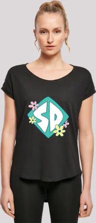 F4NT4STIC T-Shirt "Long Cut T-Shirt Scooby Doo Dog Tag", Damen,Premium Merch,Lang,Longshirt,Bedruckt