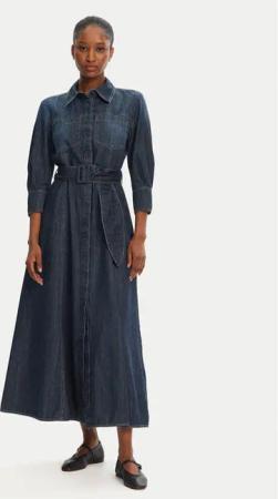 Marella Jeanskleid Tartufo 2513221034 Dunkelblau Regular Fit