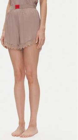 HUGO Pyjamashorts Red Label Lace_Short 50531629 Braun Relaxed Fit