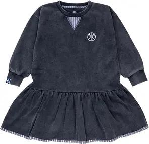 Kohlenknirpse Sweatkleid Marie Kohle