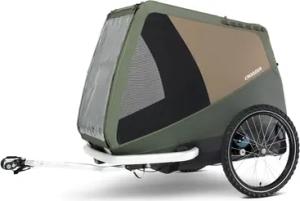 CROOZER Hundefahrradanhänger Dog Tammo Moss green