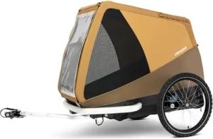 CROOZER Hundefahrradanhänger Dog Tammo Sundown yellow