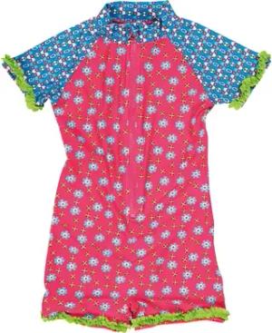 Playshoes UV-Schutz Einteiler Blume pink