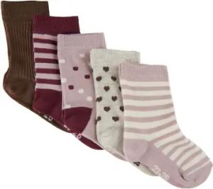 Minymo Socken 5er Pack Rose Smoke