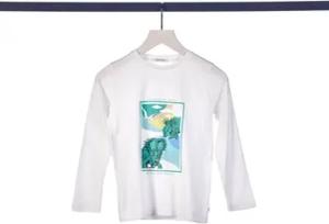 TOM TAILOR Langarmshirt Whisper White