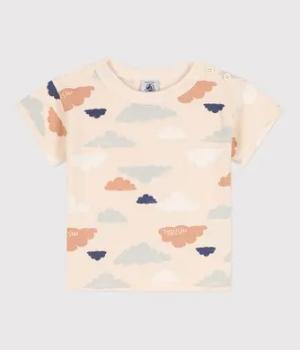 Petit Bateau T-Shirt Weiß Avalanche