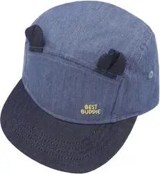 Maximo Cap "Teddy" blue stone/navy