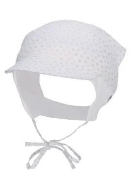 Sterntaler Kopftuch Glitzer weiß