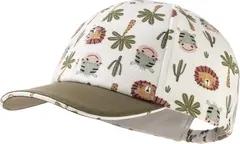 Sterntaler Baseball-Cap Tiere ecru