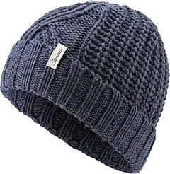 Sterntaler Strickmütze Zopfmuster marine