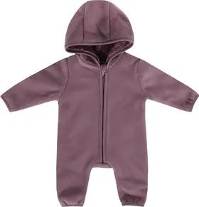 JACKY Fleece-Kapuzenoverall MIX & MATCH dunkelrosa
