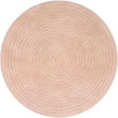 Tapis Petit Kinderteppich Robin Soft Pink Ø 150 cm