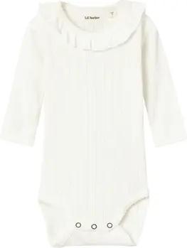 Lil'Atelier Langarmbody Nbfrachel Coconut Milk