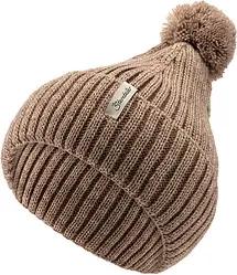 Sterntaler Strickmütze melange beige